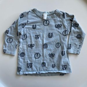 COPY - North of West animals long sleeve kids tee